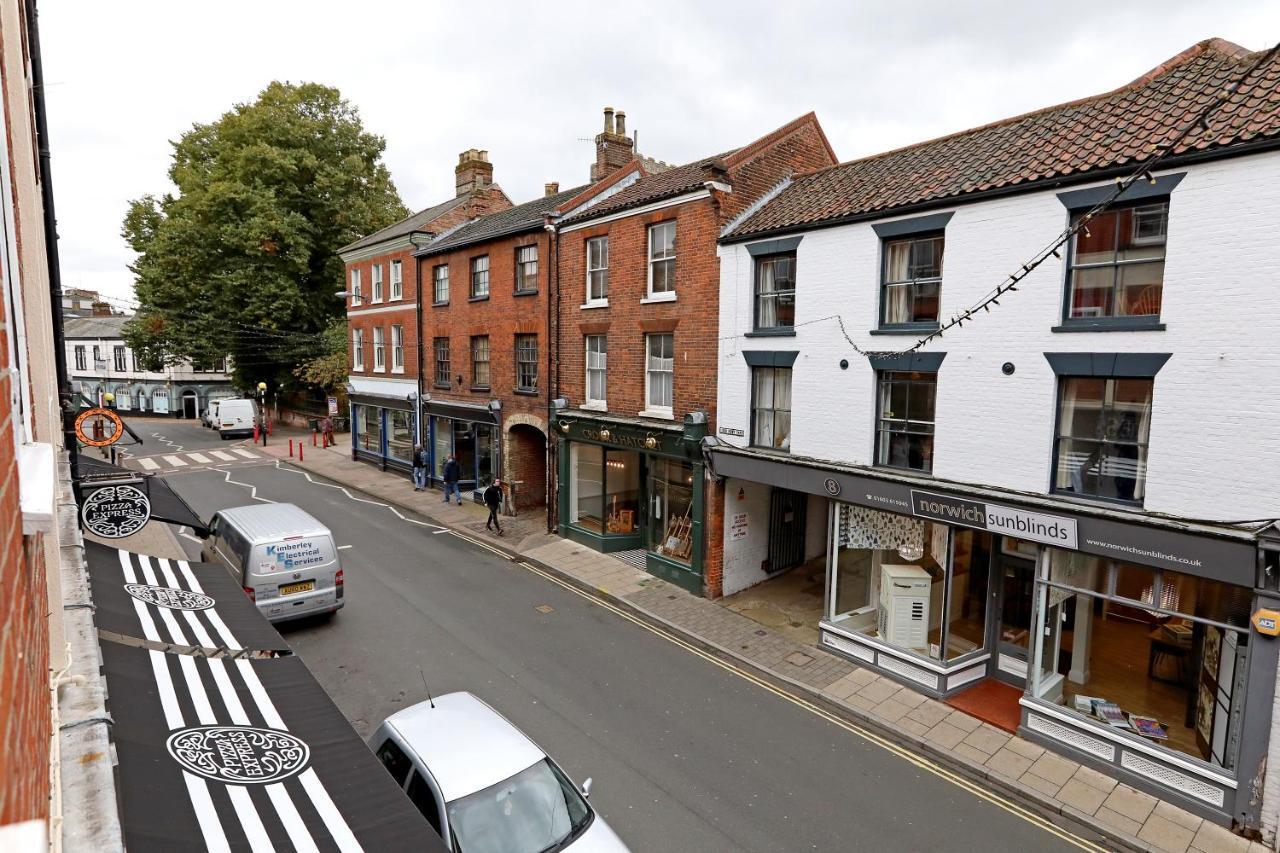 Elegant Norwich Apartment In The Lanes W Parking Exteriör bild
